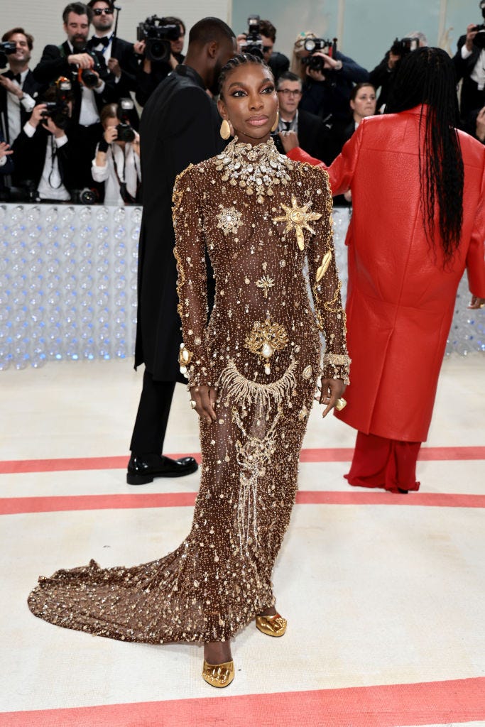 met gala 2023 michaela coel