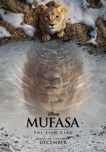 mufasa the lion king poster