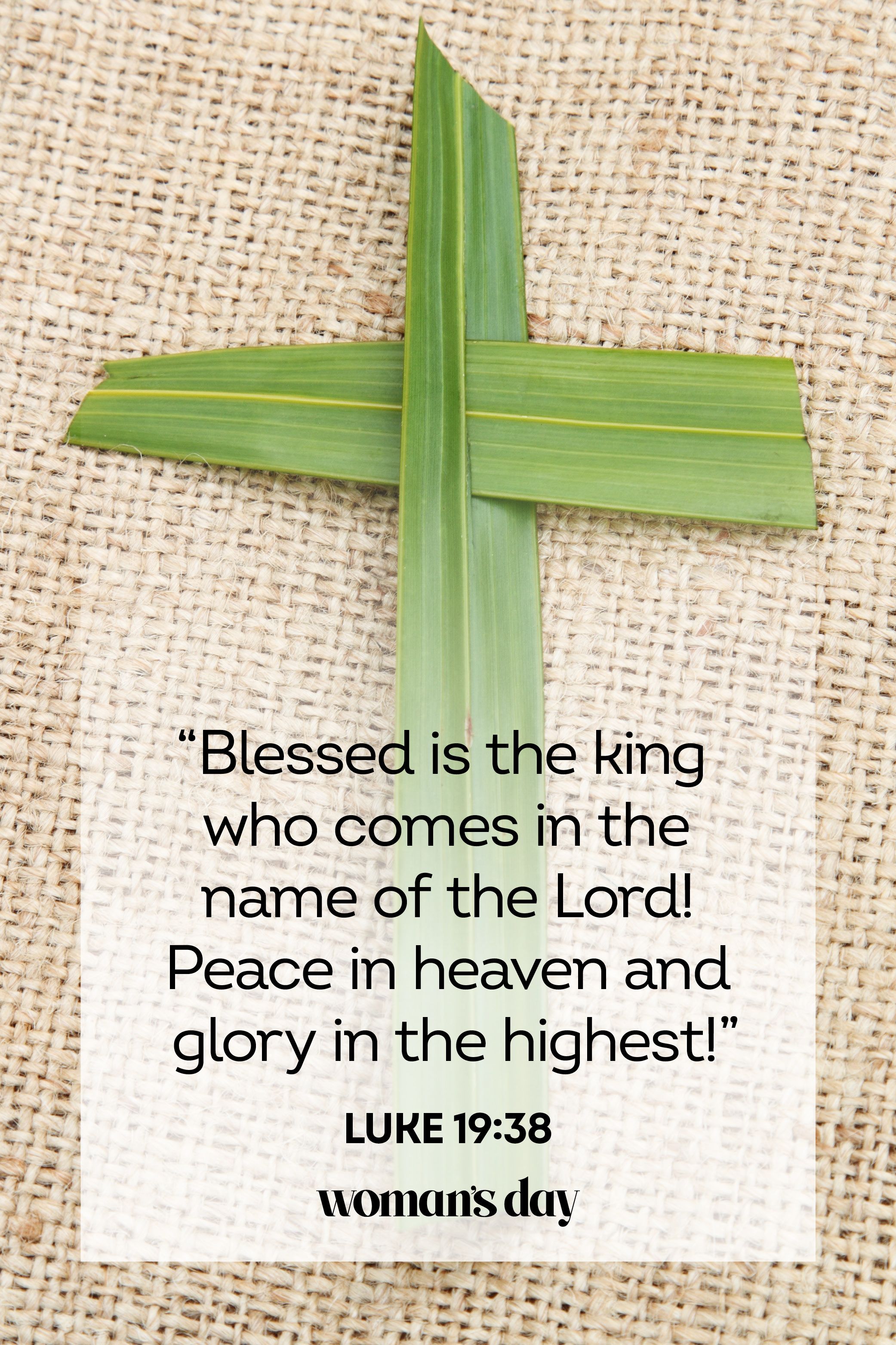 Bible Verses About Palm Sunday