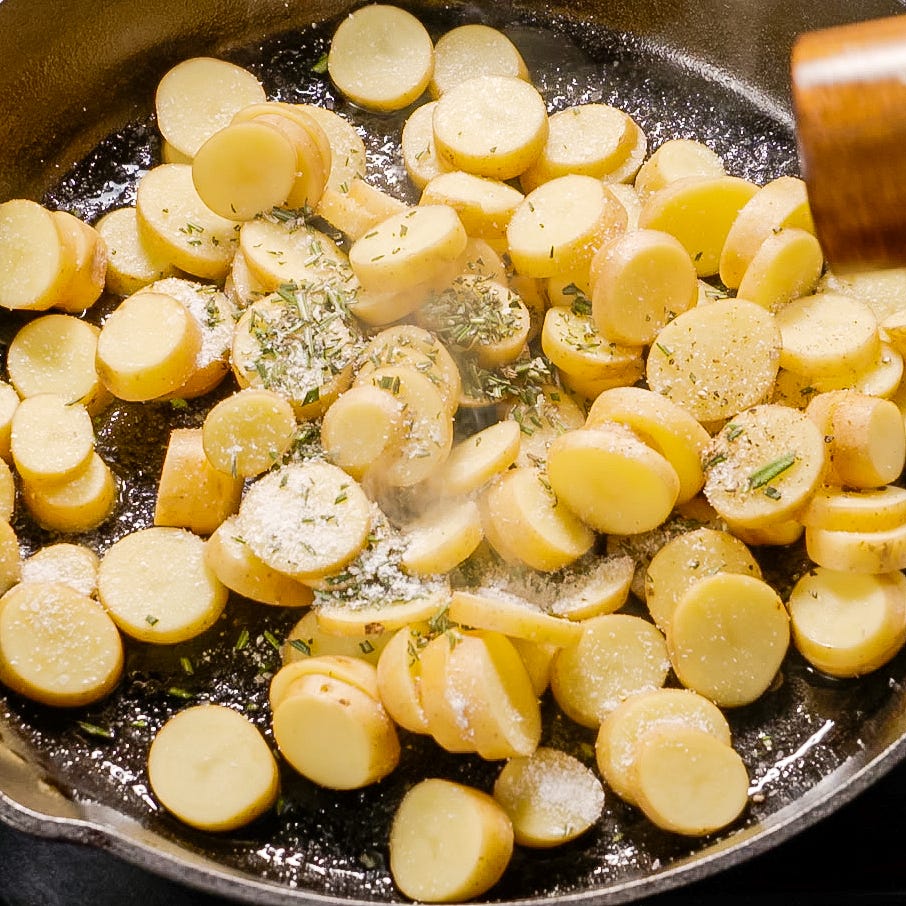 pan fried potatoes