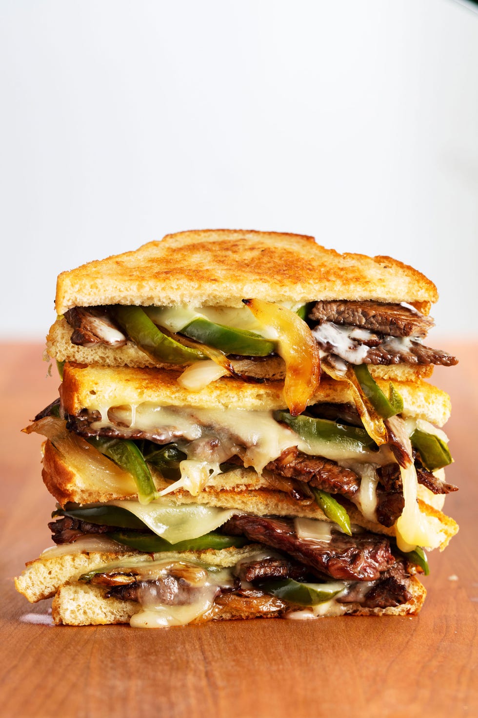 Cheesesteak Grilled Cheese