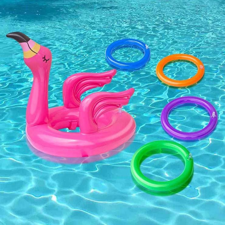 pool games - inflatable ring toss game