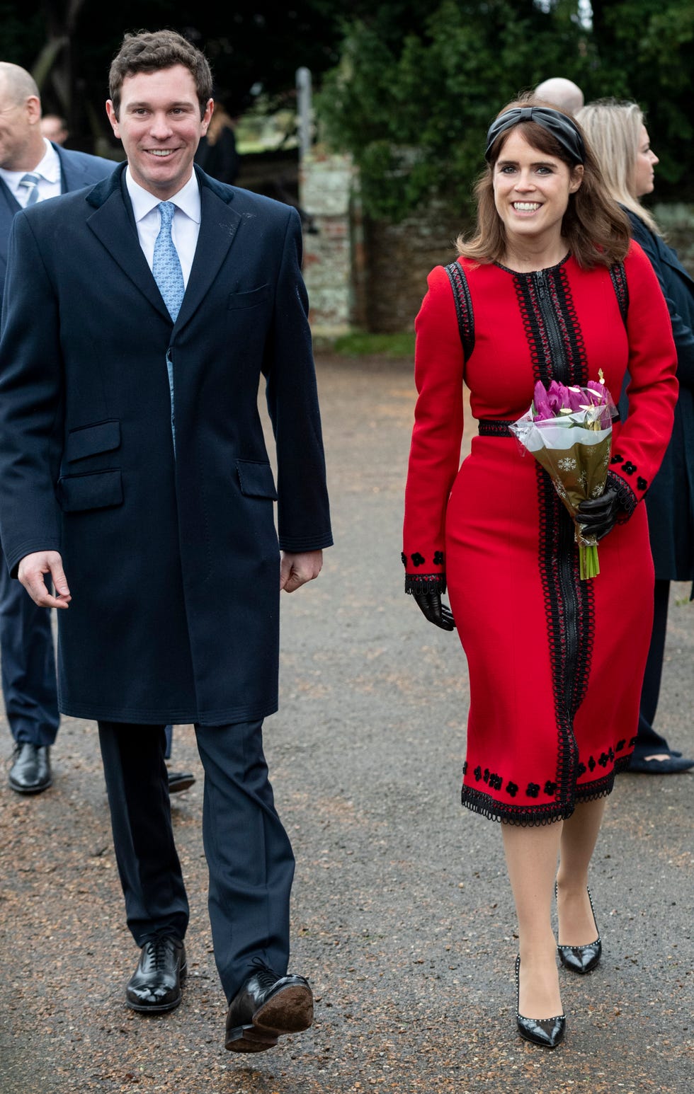 princess eugenie jack brooksbank The Royal Family Attend Church On Christmas Day