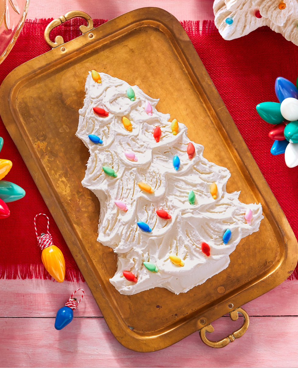 retro christmas tree cake recipe