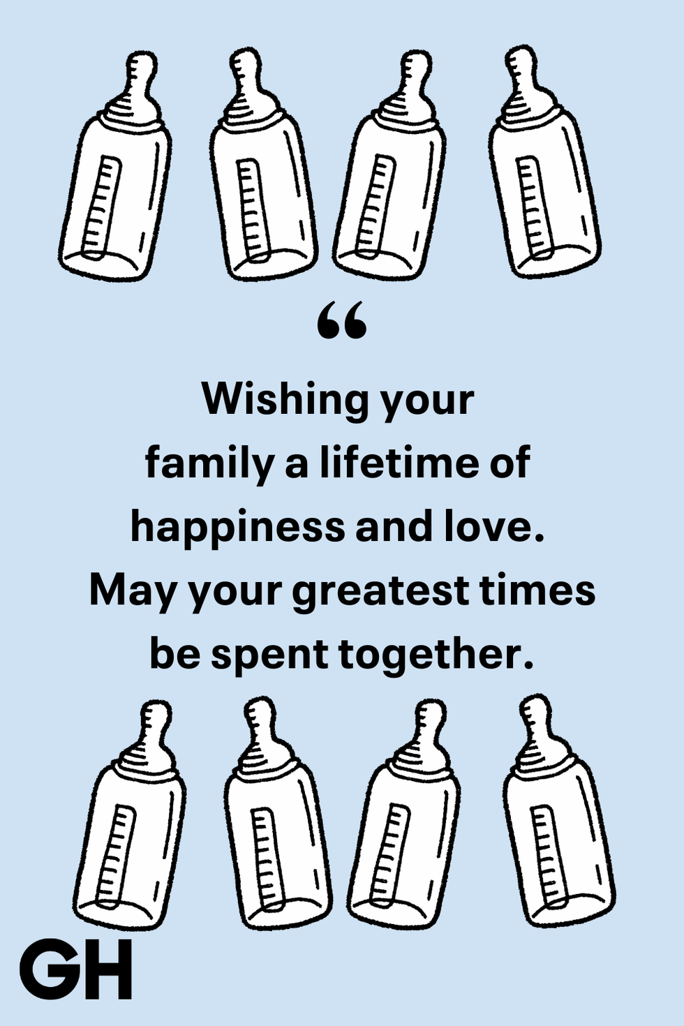 wishing your family a lifetime of happiness and love may your greatest times be spent together