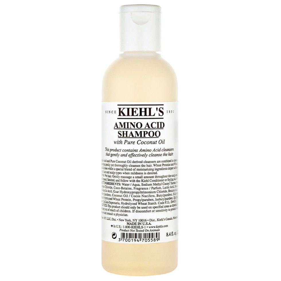 <p>Made with natural ingredients like coconut oil, wheat proteins, and wheat starch, this shampoo adds moisture&nbsp;<em data-verified="redactor" data-redactor-tag="em">and&nbsp;</em><span class="redactor-invisible-space">major body.&nbsp;</span>($19; <a href="http://www.kiehls.com/amino-acid-shampoo/247.html?dwvar_247_size=8.4%20fl.%20oz.%20Bottle" target="_blank">kiehls.com</a>)</p>