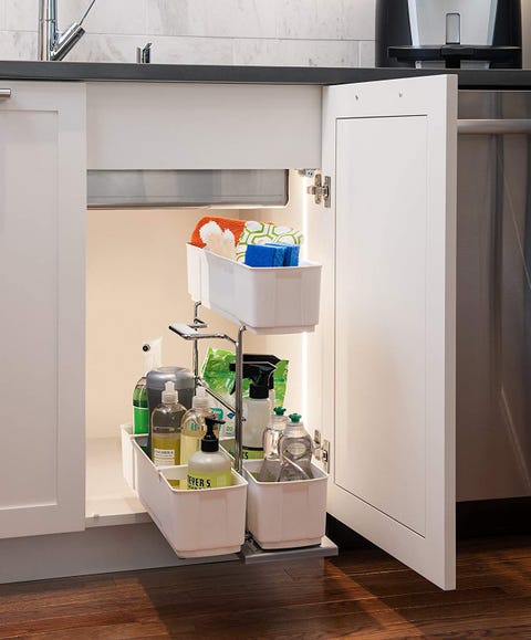 15 Best Under Sink Organizers for Bathrooms and Kitchens - Easy Under