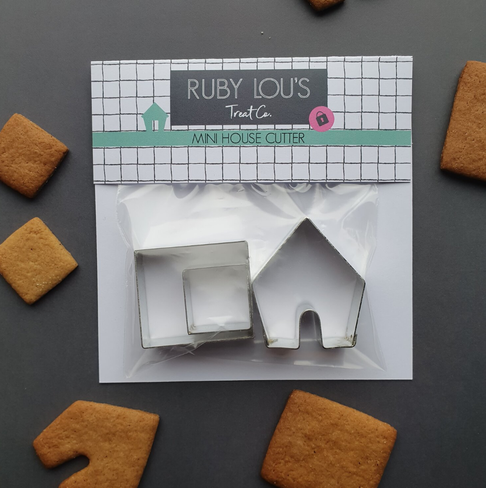 Mini Gingerbread House Cutters