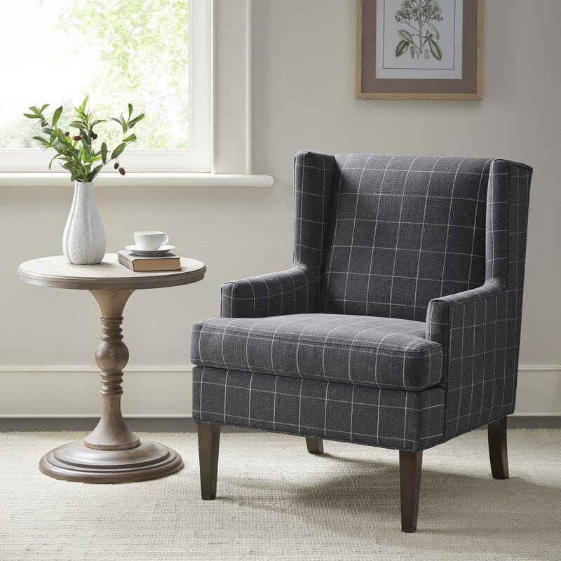 Martha Stewart Decker Wingback Chair