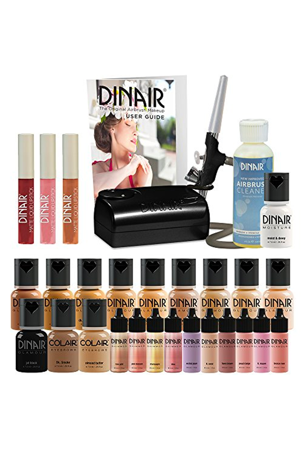 Dinair Airbrush Makeup Starter Kit Double Shade Range