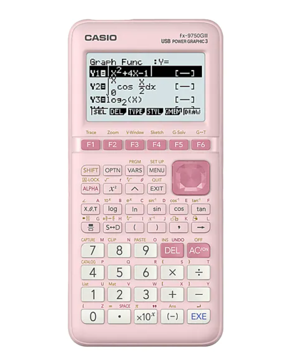 FX-9750GIII-PK Graphing Calculator