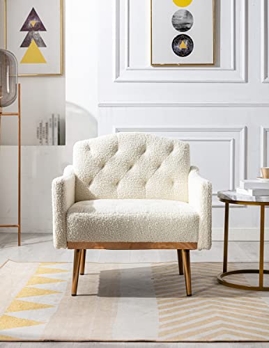 Tufted Bouclé Chair