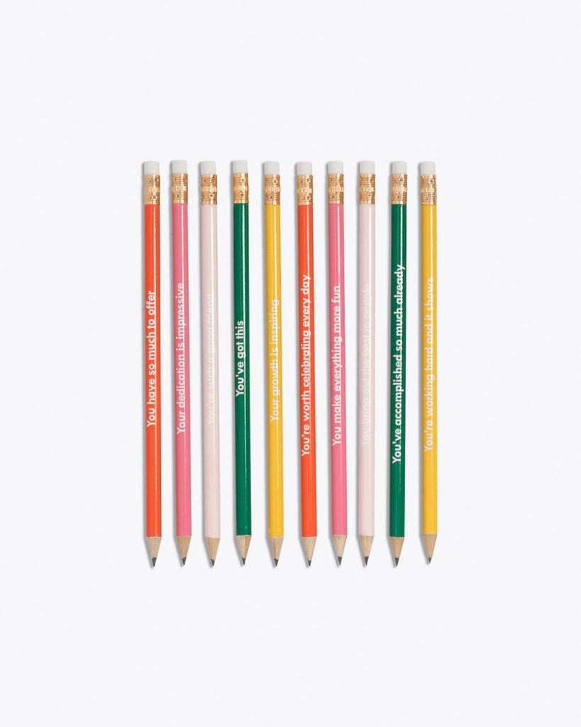 Write on! Pencil Set - Compliments