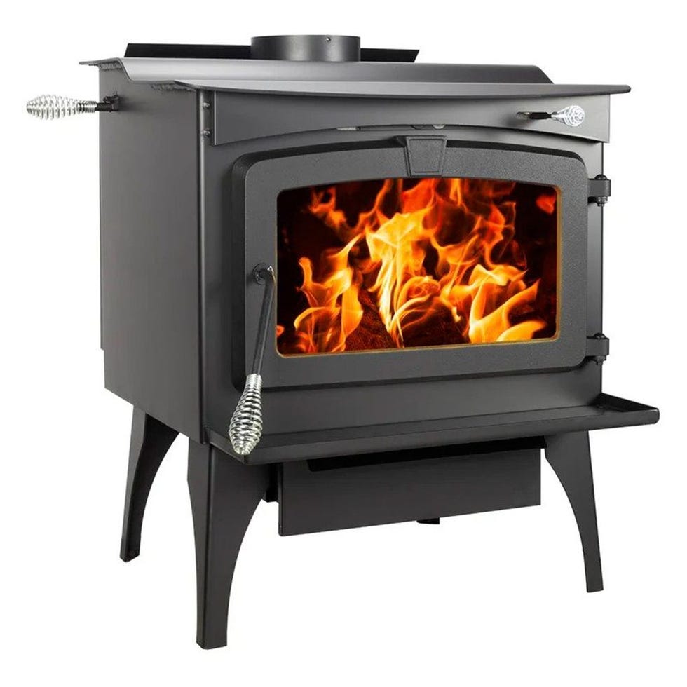 2,200-Square-Foot Direct Vent Wood Stove