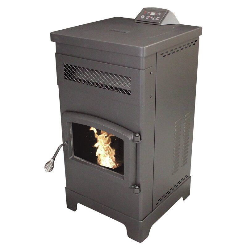 2,200-Square-Foot Pellets Stove