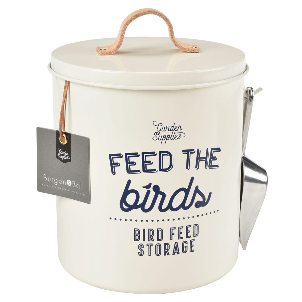 Burgon & Ball Enamel Bird Feed Tin