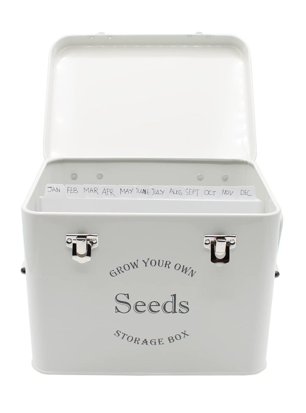 Seed Storage Box With Dividers