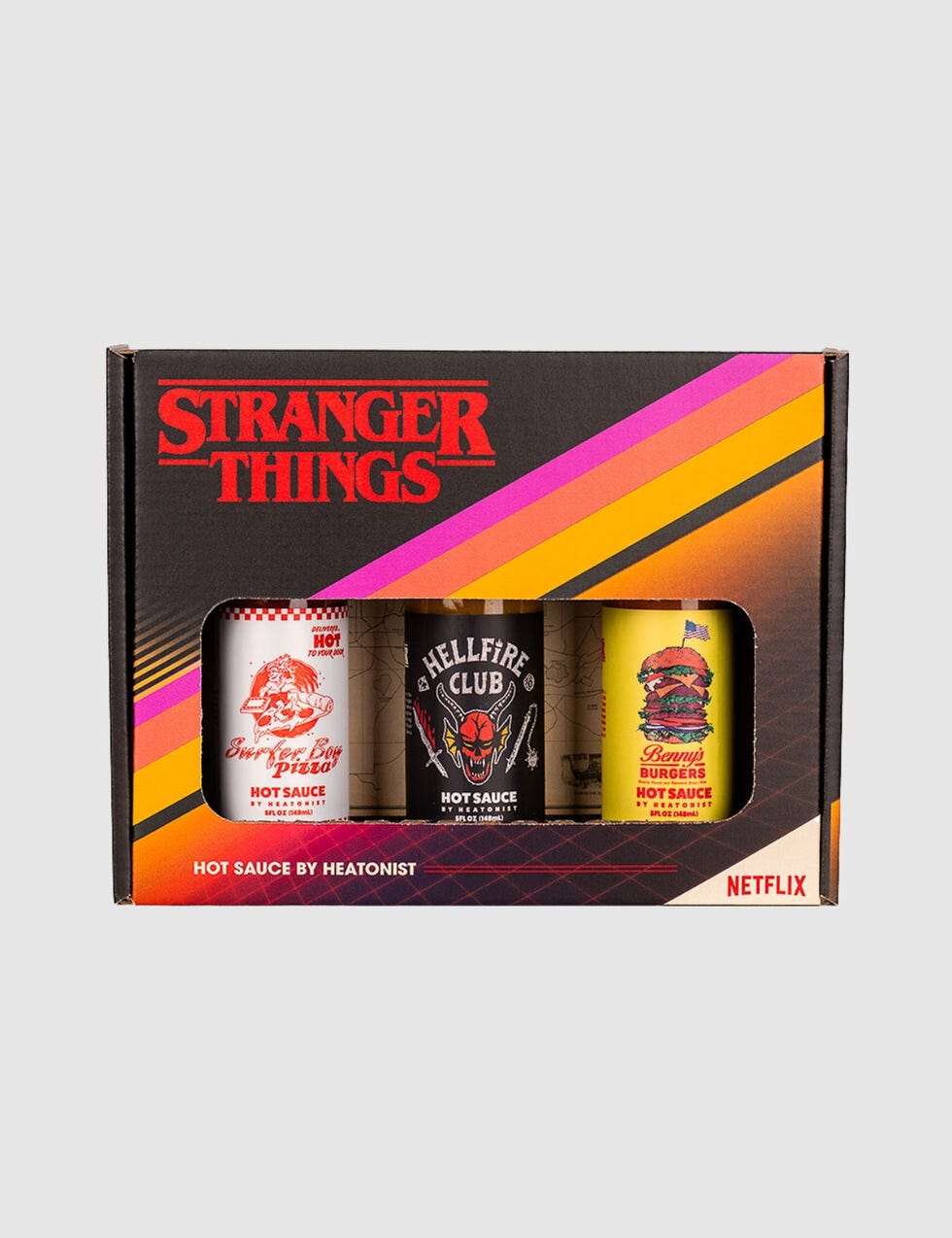 Stranger Things Hot Sauce Trio