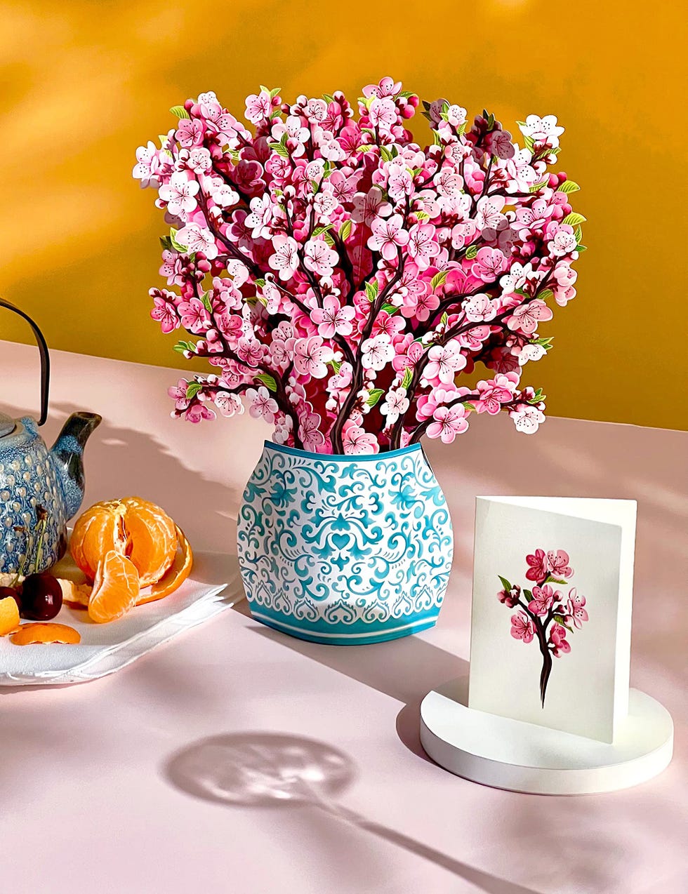 Cherry Blossoms Pop Up Card 