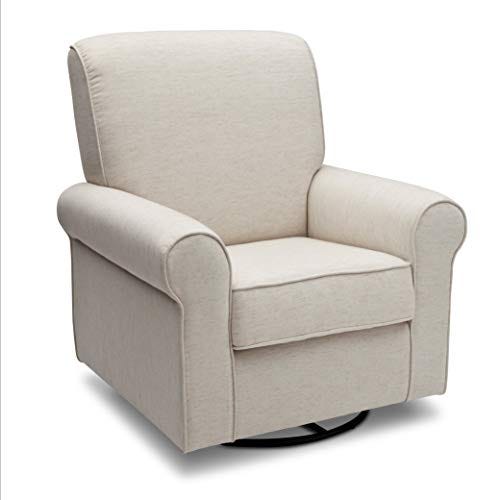 Upholstered Glider Swivel Chair