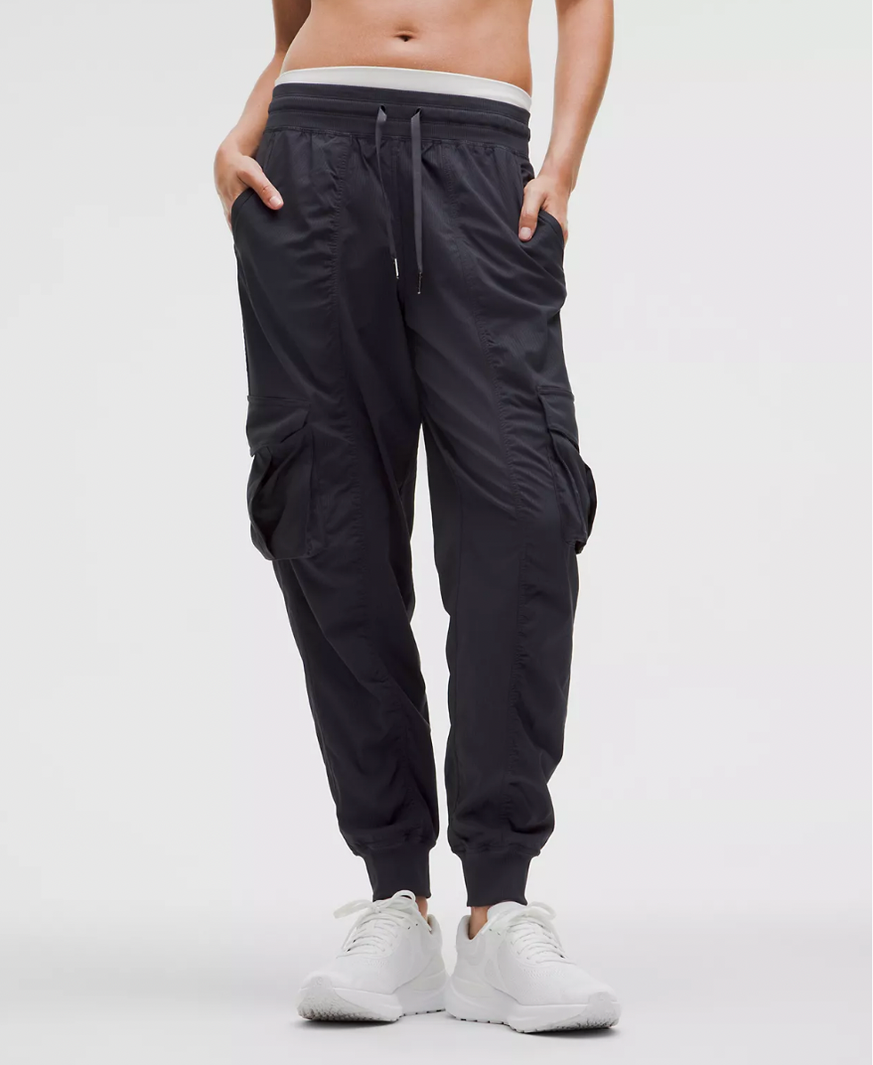 Dance Studio Relaxed-Fit Mid-Rise Cargo Joggers