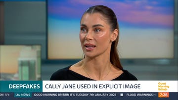 cally jane beech on good morning britain