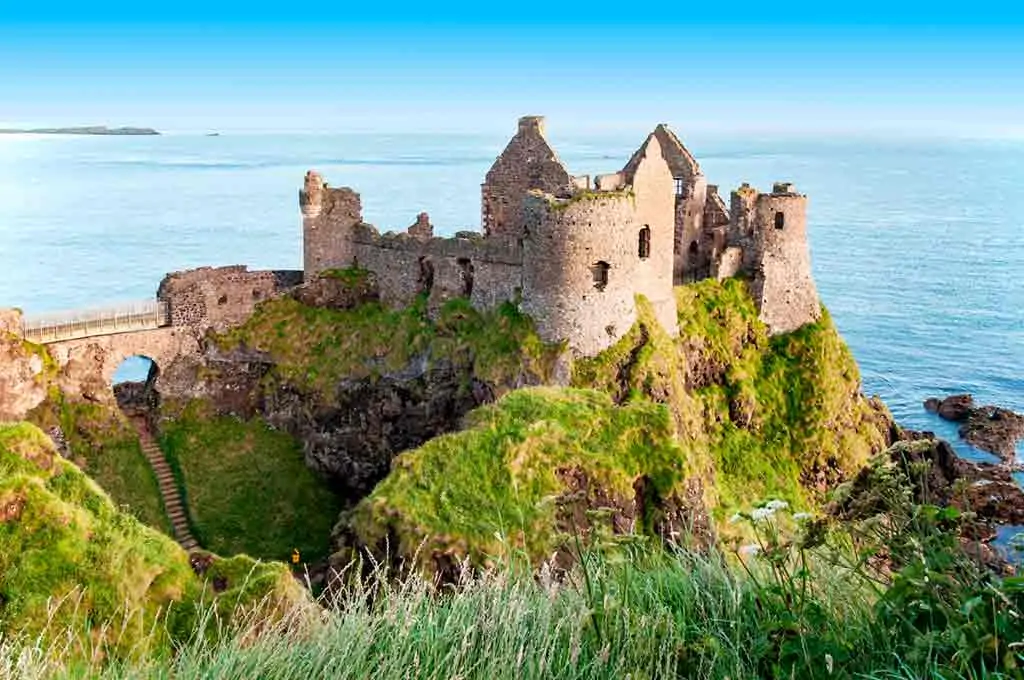 Haunted castles-Dunluce-Castle