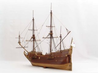 Model van een fluitschip (wiki - Michael Czytko)