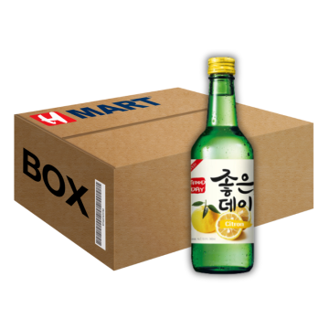 무학 좋은데이 유자 Alc.13.5% 360ML*20 (Box)