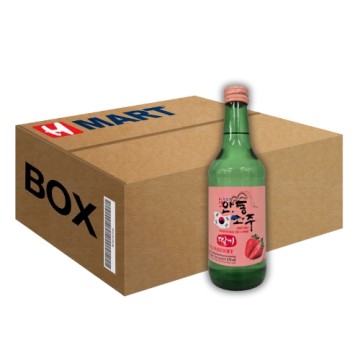 안동 과일소주-딸기맛 Alc.12% 375ml*20 (Box)