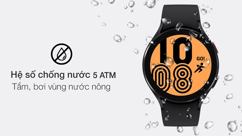 Samsung Watch được trang bị khả năng chống nước vượt trội