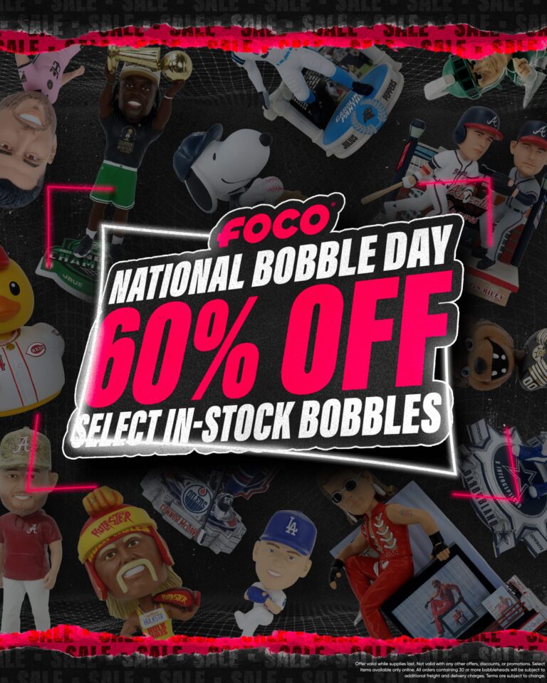 FOCO National Bobblehead Day Sale