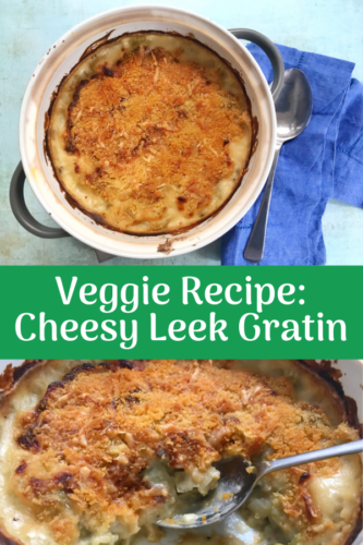 Frugal Food: Cheesy Leek Gratin