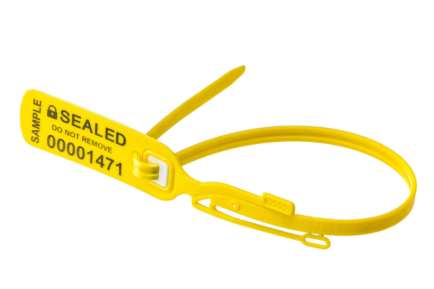 Plastic Seal DS-F 400 Yellow by Hoefon Security Seals