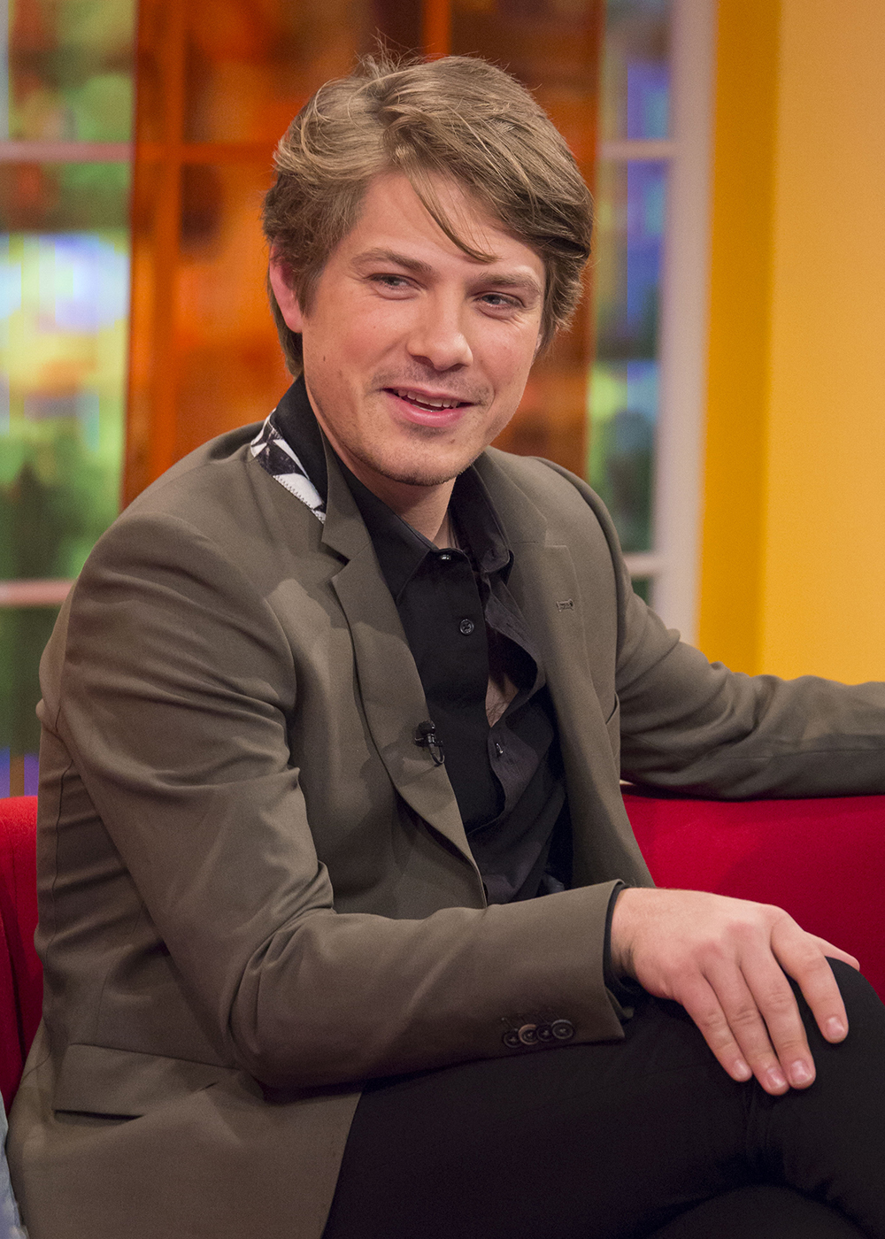 Editorial use only
Mandatory Credit: Photo by Ken McKay/REX/Shutterstock (2598914l)
Taylor Hanson
'Daybreak' TV Programme, London, Britain - 03 Jul 2013