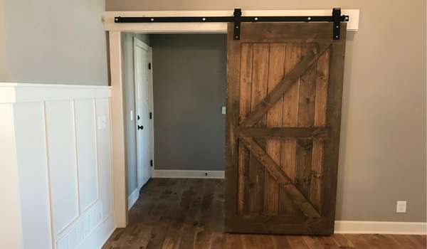 Add a Bathroom Barn Door