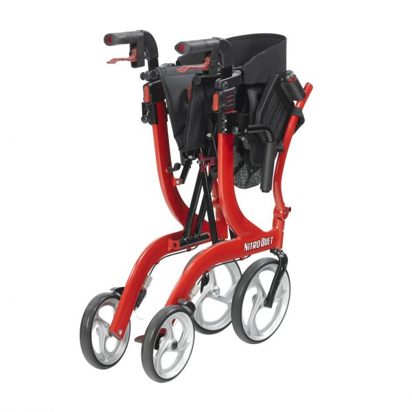 Drive Medical Nitro Duet Rollator and Transport Chair - Image 4