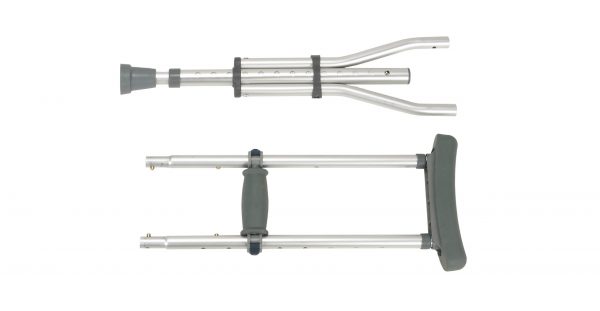 Drive Medical Knock Down Universal Aluminum Crutches - 1 Pair