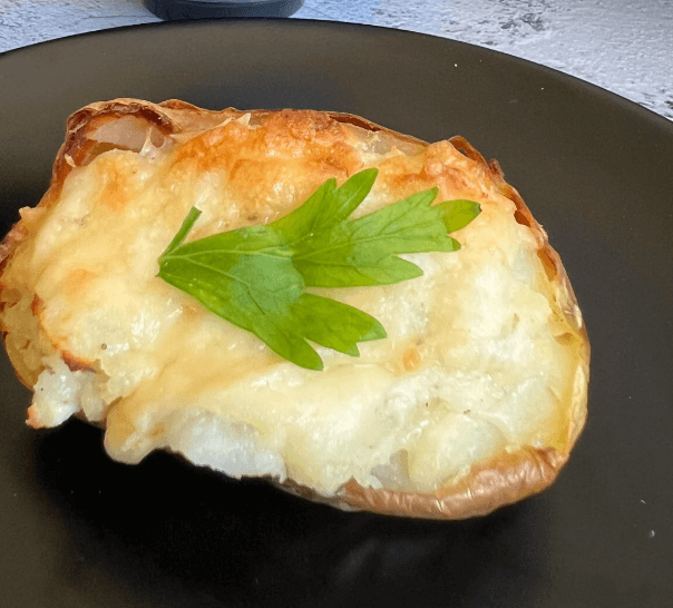 Baked stuffed potato skins recipe