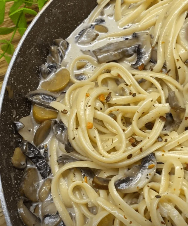 Mushroom pasta recipe