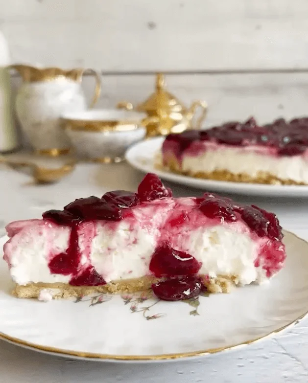 No Bake Cherry Cheesecake recipe