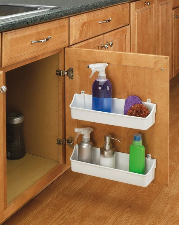 25 Brilliant Under-Sink Storage Ideas For Kitchen Organizers | HomeMydesign