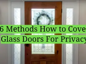 6 Methods How to Cover Glass Doors For Privacy