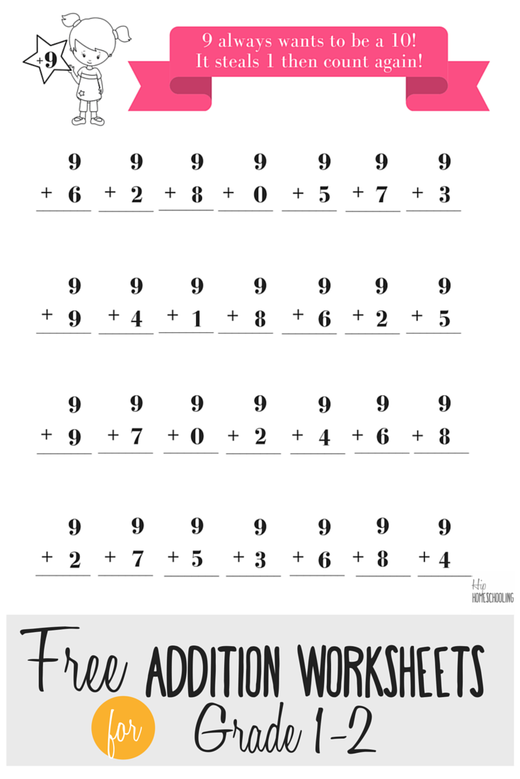 Free Addition Worksheets