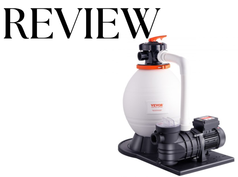 VEVOR Sand Filter Pump for Above Ground Pools Review