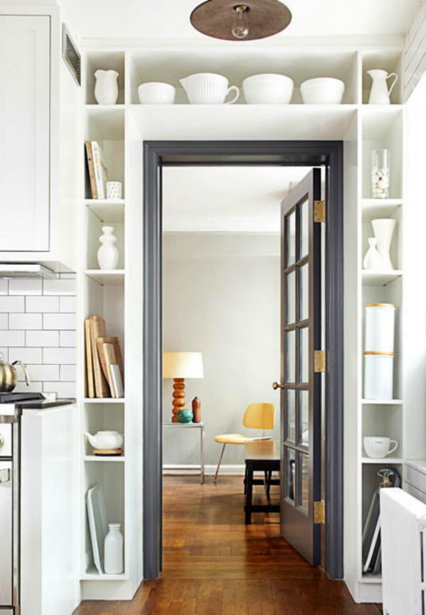 Make Use of the Space Around Door. 