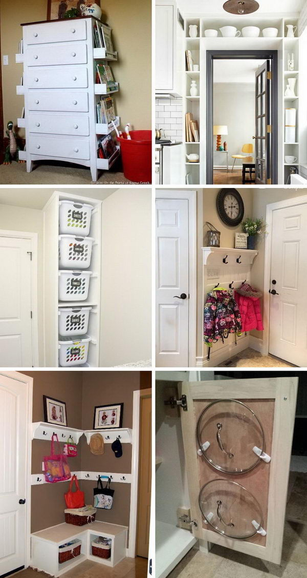 Easy Storage Ideas for Small Spaces. 