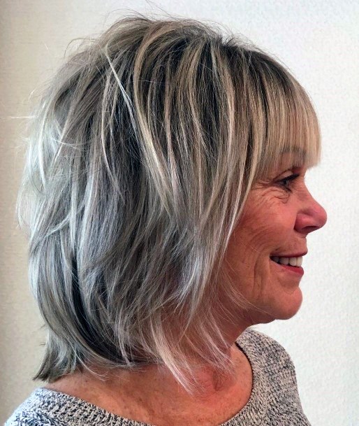 Top 50 Best Medium Length Hairstyles For Women Over 50 - Shoulder ...