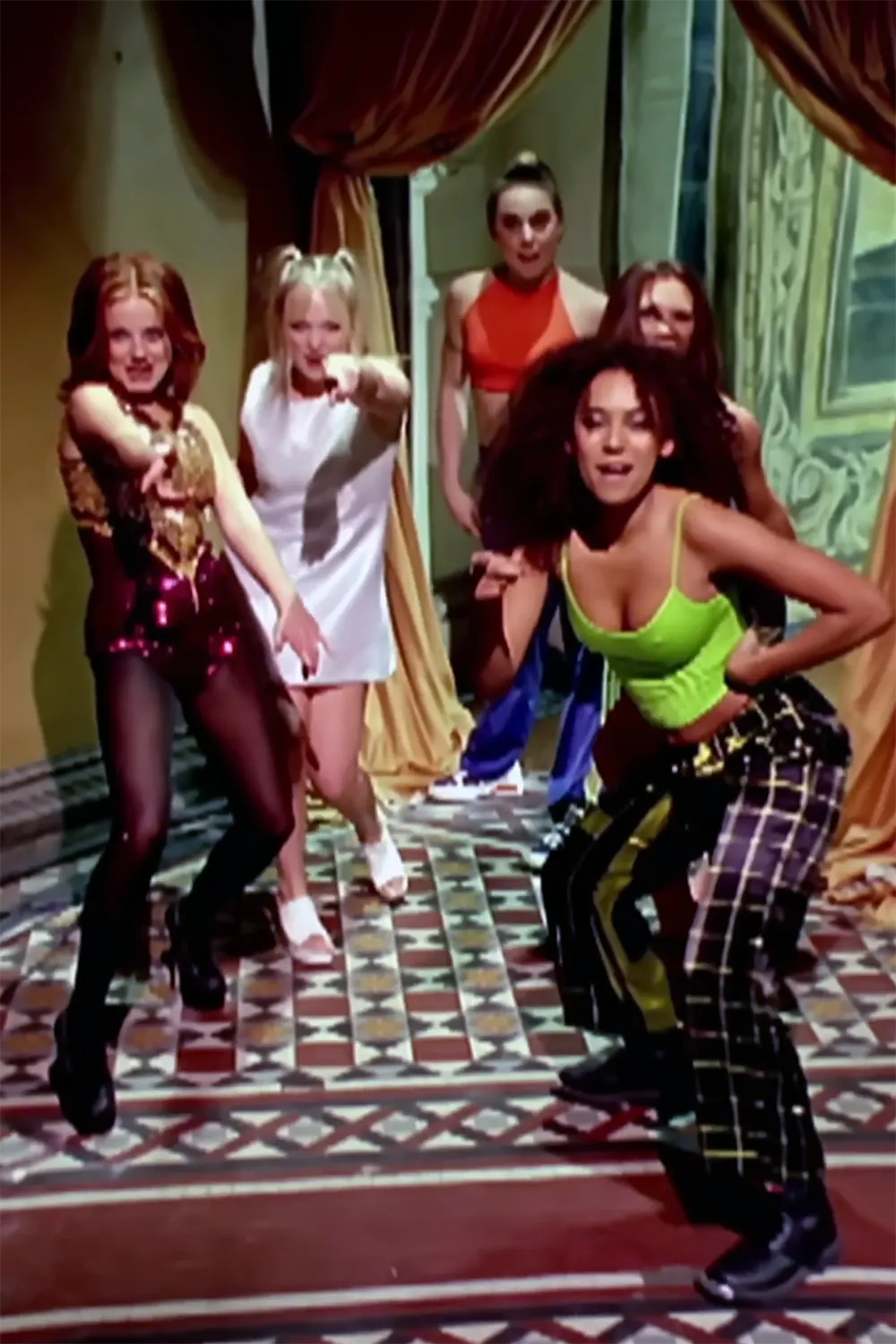 Spice girls in wannabe