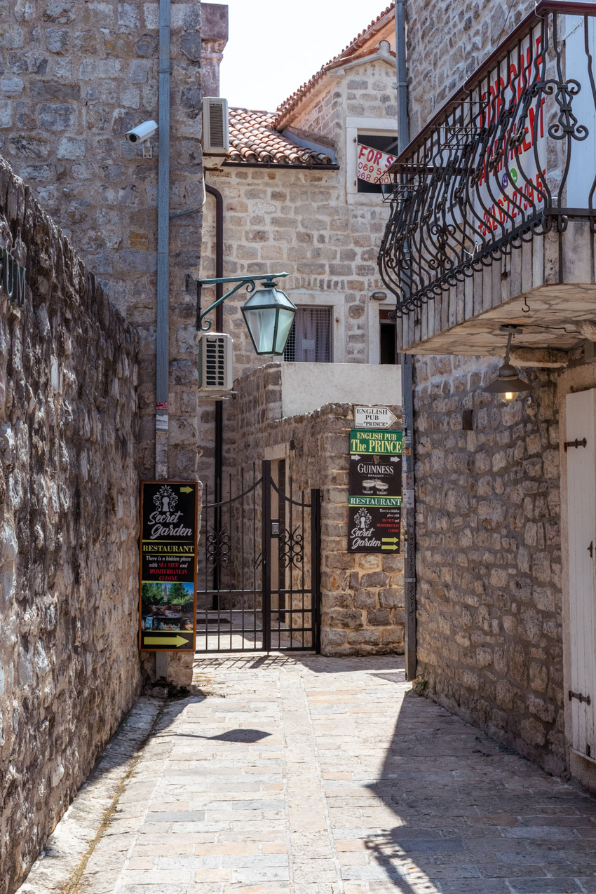 Budva historic center